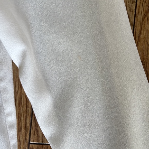 G by Giuliana -🎵BLONDIE LYRIC 🎼White Sheer Blouse w/Bow/Scarf/Tie - Picture 10 of 13